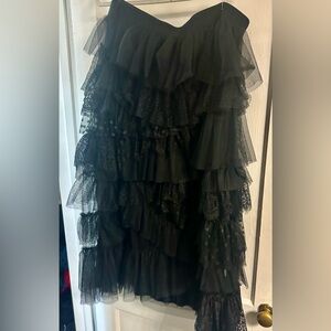 Anthropologie Tulle Skirt